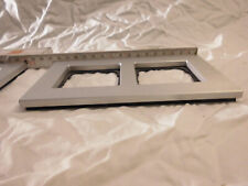 zweifachrahmen metall gira system 55- 2 fach alu