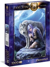 Puzzle Anne Stokes Protector 1000 Teile Fantasy Drache Frau Clementoni NEU