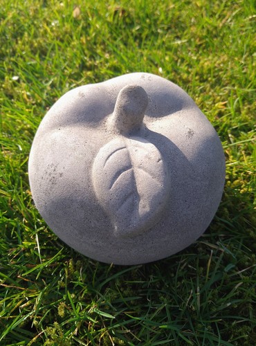 Sandstein skulptur apfel - sandstein, "apfel"