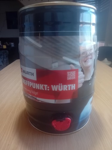 Würth partyfaß liter leer - würth, 5
