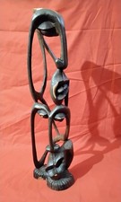 Holzfigur der *MAKONDE* Tansania Ebenholz - aus Sammlung 1970er