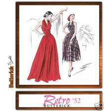 Schnittmuster Kleid 50er (7); Gr. 32-38