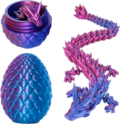 Gedrucktes drachenei mit - gedrucktes,
