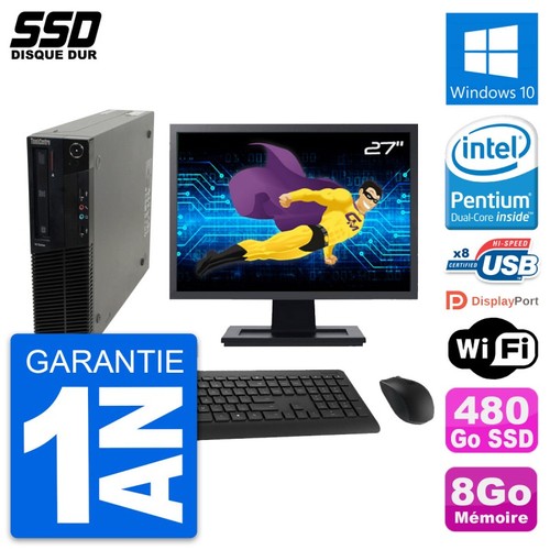 Lenovo m82 sff - pc, bildschirm
