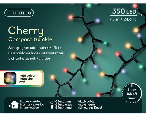 Lumineo lichterkette cherry - lumineo,