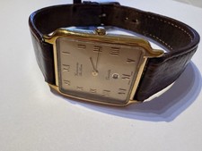 Garonne De Luxe Quartz – vergoldete Vintage-Armbanduhr