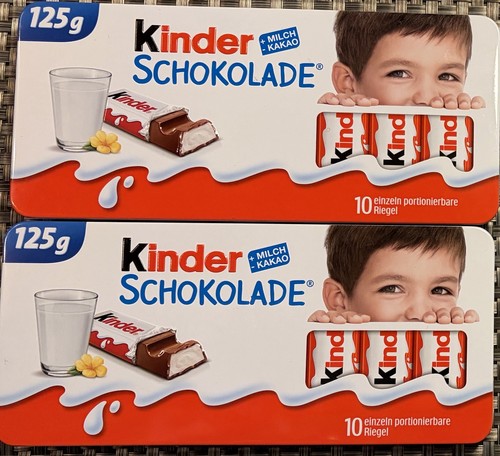 Kinderschokolade dosen - kinderschokolade,