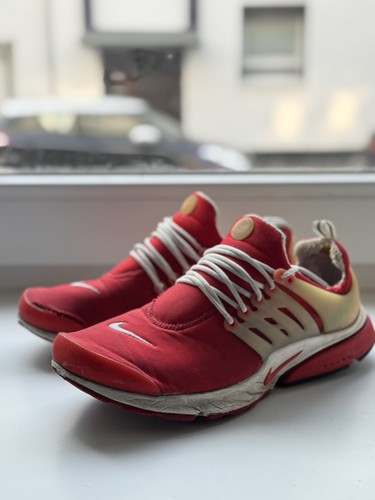 Nike air presto - nike, grau-rot-weiß