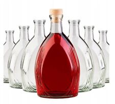 Leere Glasflasche 500ml Kork Wein Flasche Tinkturflasche Liköre ASTERIA Flaschen