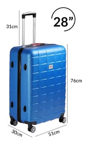 Xxl blau exopack koffer - blau,