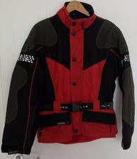 RUKKA GORETEX Motorradkombi, Jacke und Hose Gr. 48, rot-schwarz TOP