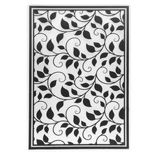 Prägeschablone Blätterranken