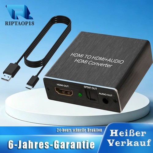 Hdmi audio extractor - extractor, 4k