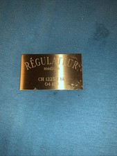 Chronoswiss Werbe Schildchen