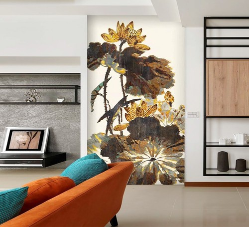 Tinte lotus blatt - tinte,