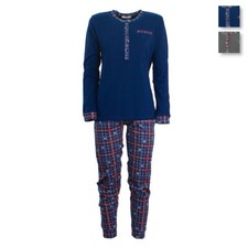 Laura Biagiotti Damen Pyjama aus warmer Baumwolle BPJ96420S X359