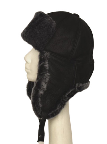 Lammfellmütze wintermütze - lammfellmütze,