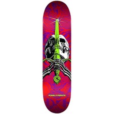 Powell‑Peralta Deck „Skull & Sword“ 8.0" (Shape 242, K20) – Red/Purple