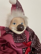 Harlekin Clown Puppe 65 Cm