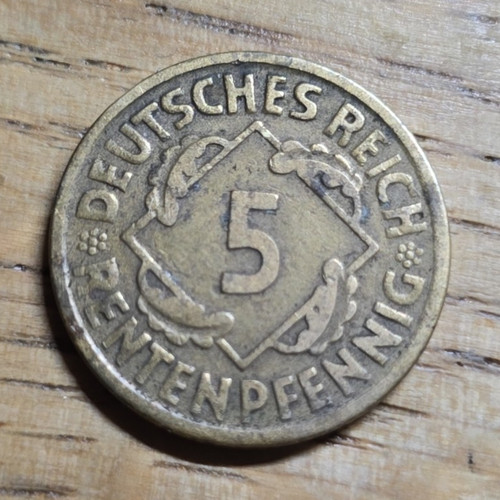 Pfennig 1924 münze - 1924,