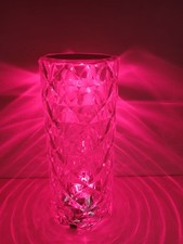 Led kristall optik tischlampe - optik,