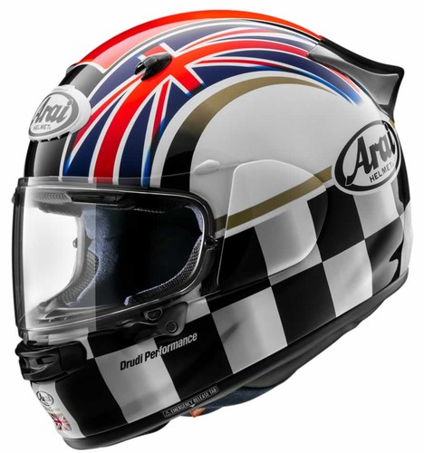 Arai quantic podium uk flag - arai,