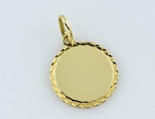 Anhänger Gravurplatte Rund