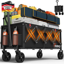 Faltbarer Handwagen mit 4
