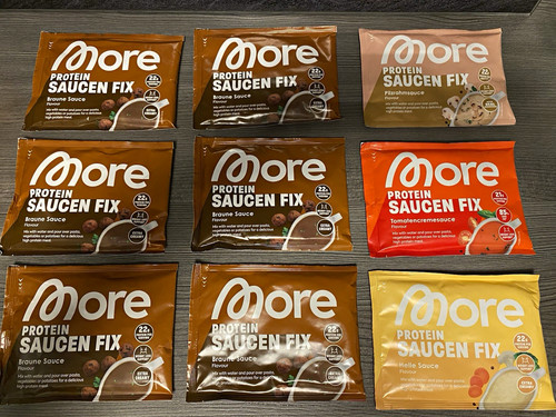 More protein paket - protein, saucen