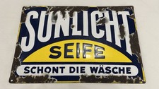 Emailschild Sunlicht Seife
