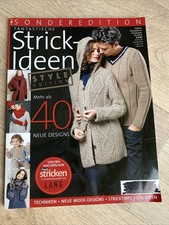 Fantastische StrickIdeen 1/2014 Style Edition 40 Ideen Strickzeitschrift Wie Neu