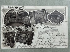 AK POSTKARTE FOTO GRUSS AUS DEM KOHLENBERGBAU WEISSENSTEIN LENNESTADT