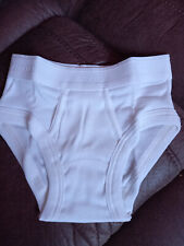 Knaben Slip weiß  Gr. 116 Bw gekämmt  -NEU-