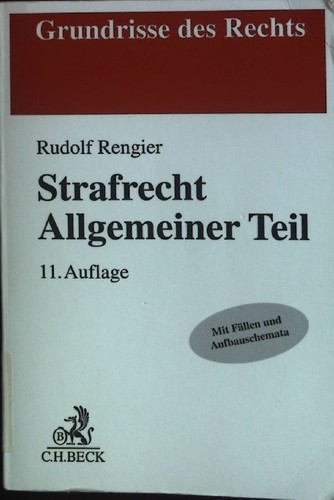 Strafrecht allgemeiner teil - strafrecht,
