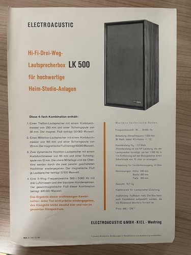 Original elac 500 - elac,