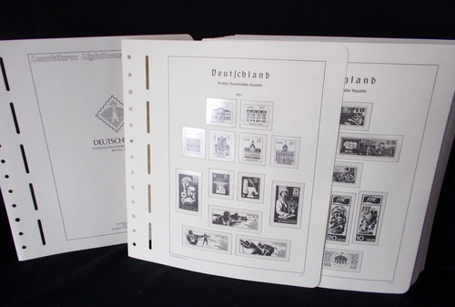 Leuchtturm vordrucke ddr - sf,
