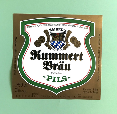 Altes bieretikett - altes,