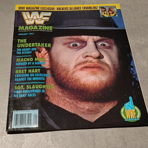 Wwf magazine januar 1992 the - magazine,
