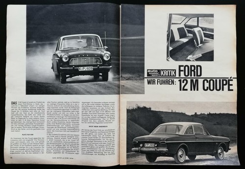 Ford taunus 12m coupé mit - 12m,
