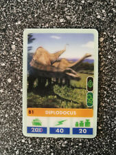 Für Liebhaber und Sammler: 3D-Dinosaurier-Sammelkarte - Diplodocus