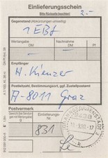 743777) DDR Mef Nr.3359(4) Synagoge Berlin auf R-Blg. Johanngeorgenstadt / Graz 