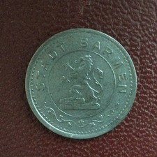 BARMEN WUPPERTAL 50 PFENNIG 1917 # RHEINLAND # F. 30.2 a # KRIEGSGELD # NOTGELD