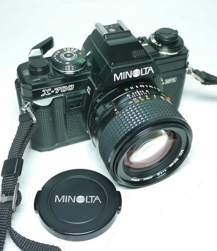 Minolta 2 50mm objektiv - ,