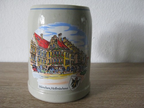 Selten alter motiv bierkrug - selten,