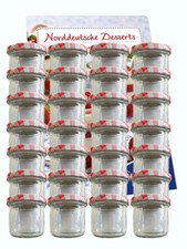 100 Sturzgläser 125ml ROT