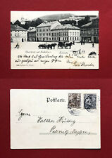AK SEBNITZ 1902 Marktplatz und