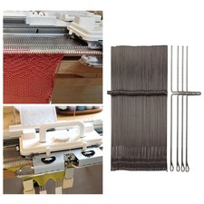 50x Professionelle Strickmaschine Nadeln Stricken DIY Handwerk Ersatz Handweben