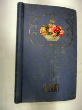 Ansichtskartenalbum Fotoalbum Jugendstil 1910