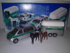 VW T5 Bus Polizei mit Pferdeanhänger Siku 2310 OVP