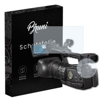 Bruni 2x Folie für Canon XF305 Schutzfolie Displayschutzfolie